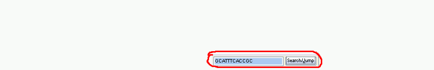 dna baser - using the search box